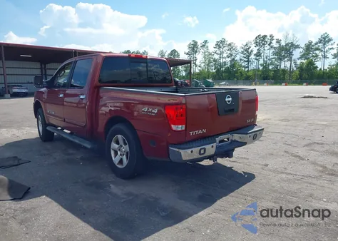 2004 Nissan Titan Le из США, поврежденный, VIN 1N6AA07B14N525633